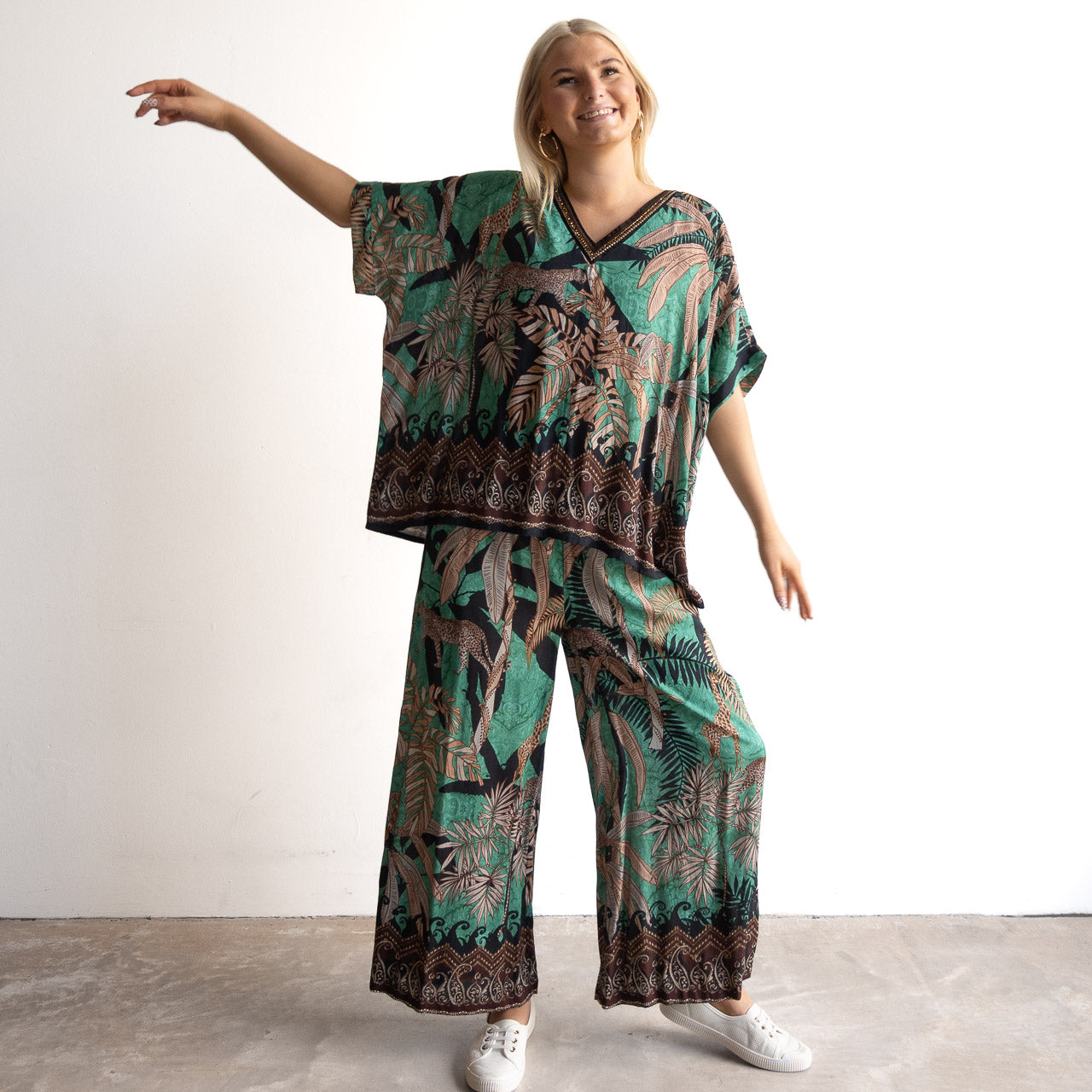 Resort Lounge Pant - Luiza - 4691