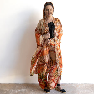 Resort Kimono Midi Wrap by Escape - Martina - 32416