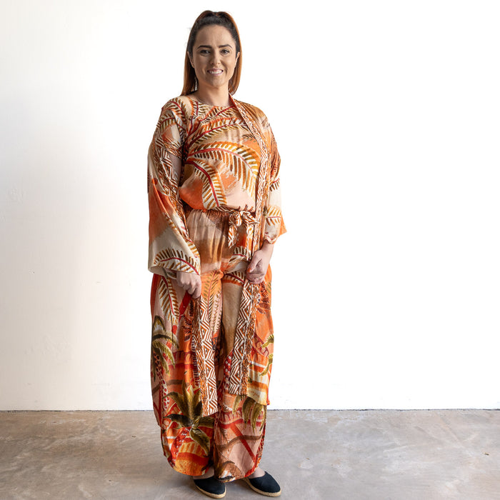 Resort Kimono Midi Wrap by Escape - Martina - 32416
