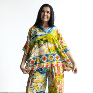 Kaftan Top by Orientique Australia - Amalfi - 32444