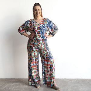 Poet Blouse by Orientique Australia - Buzios - 32451