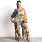 Silky Boxy Top by Orientique Australia - Scenic - 72567