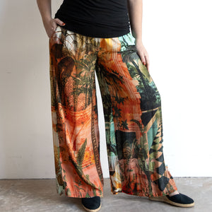 Resort Lounge Pant by Orientique Australia - Vintage Tropical - 76073