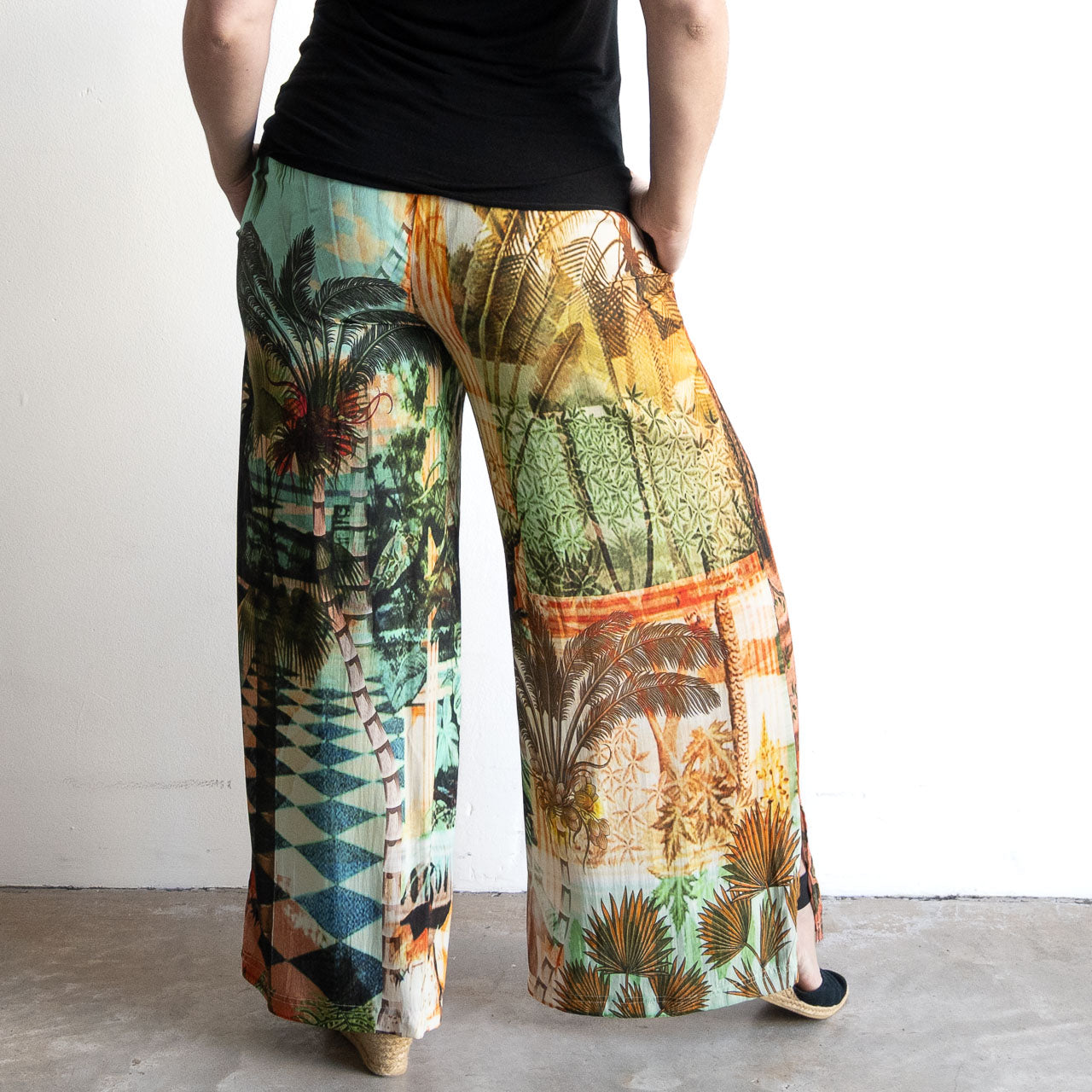 Resort Lounge Pant by Orientique Australia - Vintage Tropical - 76073