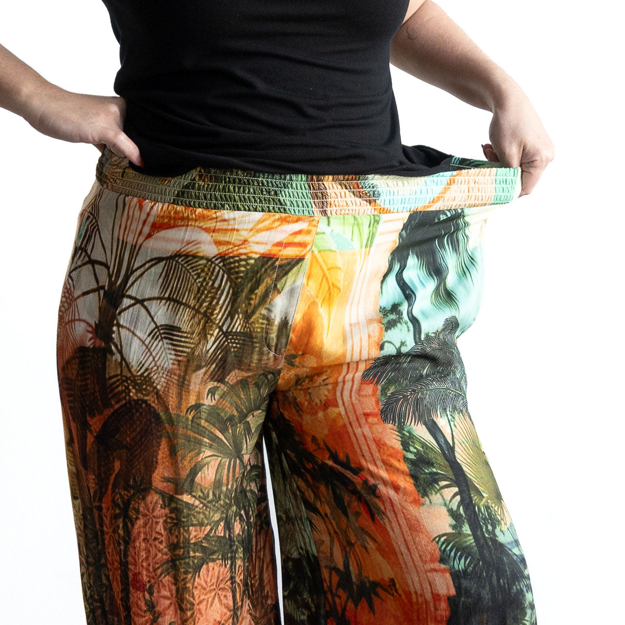 Resort Lounge Pant by Orientique Australia - Vintage Tropical - 76073