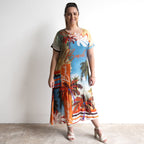 Resort Midi Dress - Gloria - 71033