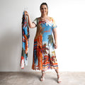 Resort Midi Dress - Gloria - 71033