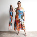 Resort Midi Dress - Gloria - 71033