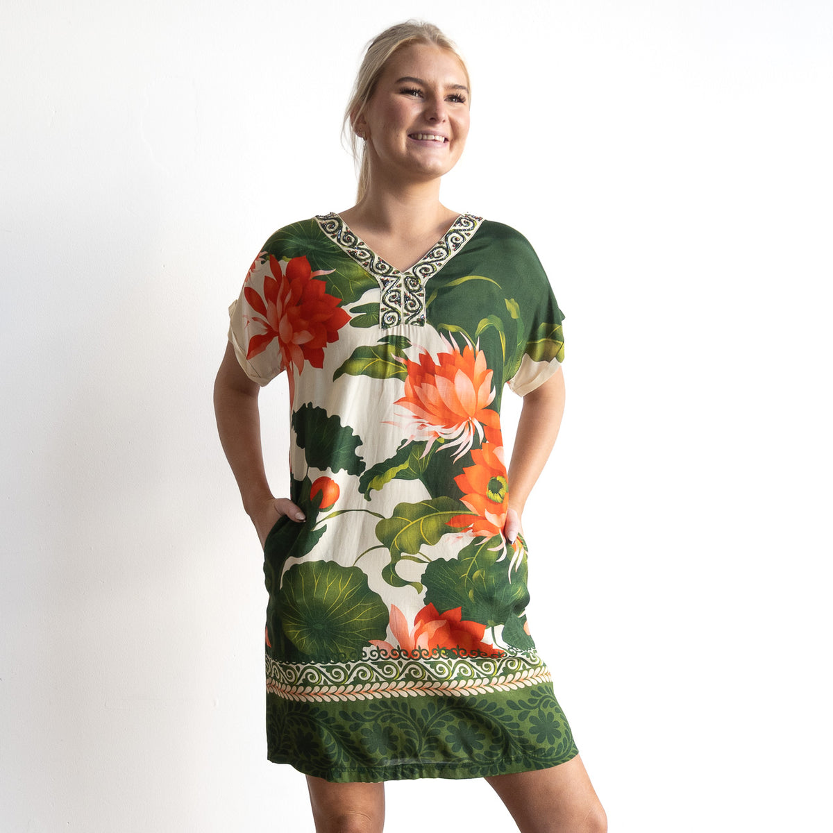 Resort Shift Dress - Camila - 30301