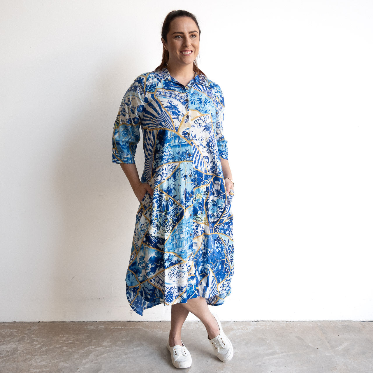 Resort Shirt Dress - 50 Years Oriental - 30259