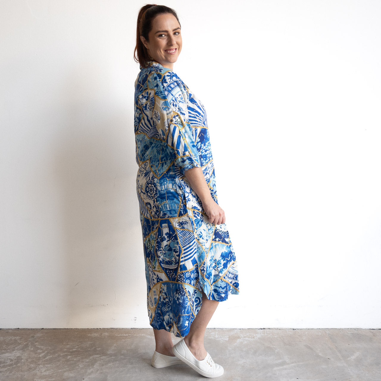 Resort Shirt Dress - 50 Years Oriental - 30259