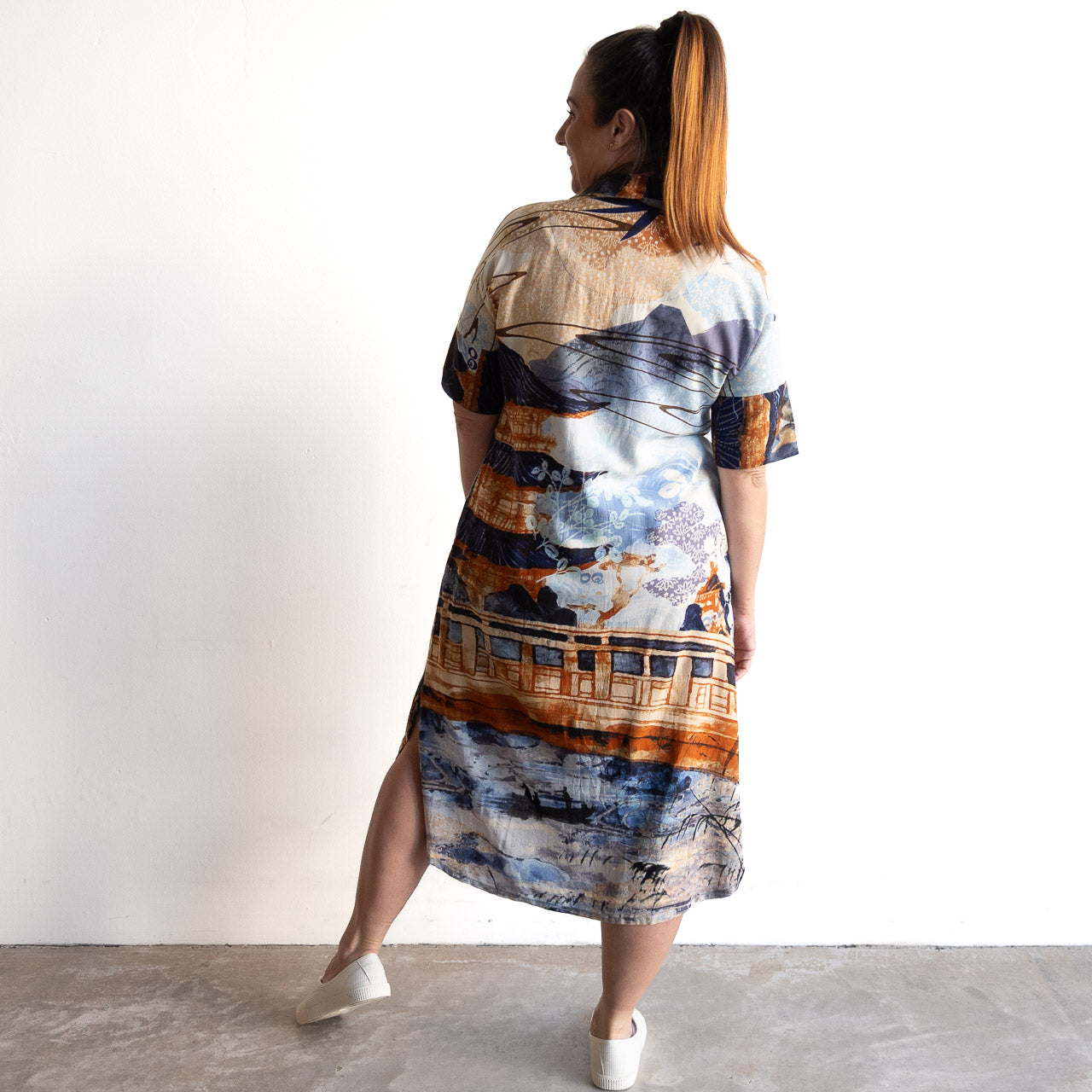 Resort Shirt Dress - Nanjing - 61066