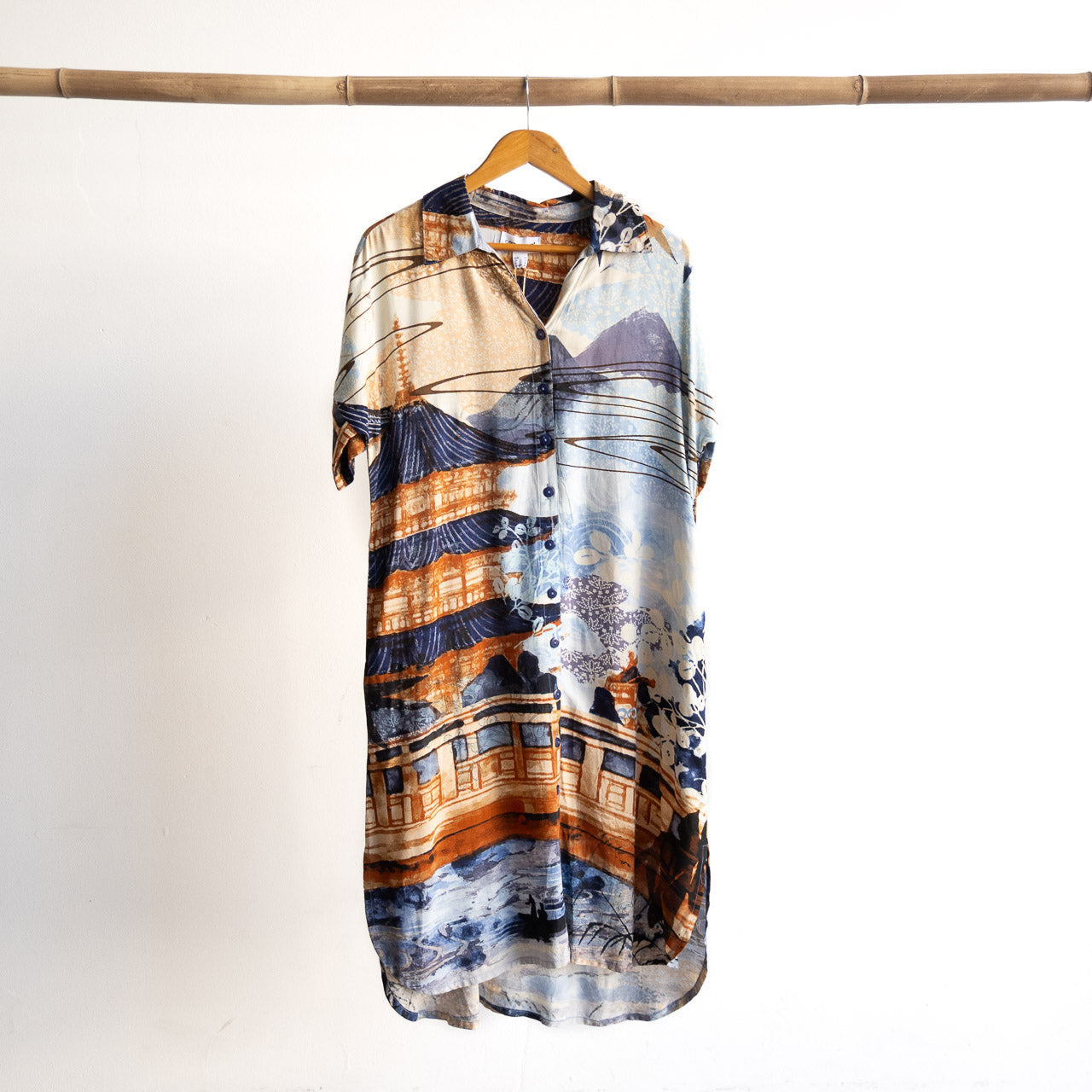 Resort Shirt Dress - Nanjing - 61066