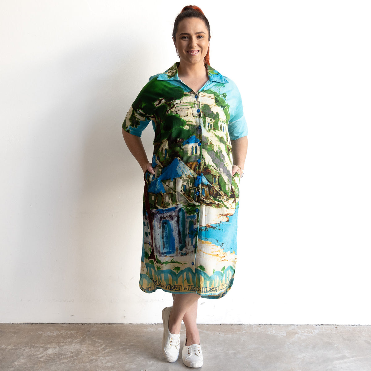 Resort Shirt Dress - Tulum - 61032