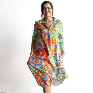 Resort Shirt Dress by Escape - Sofia - 10043