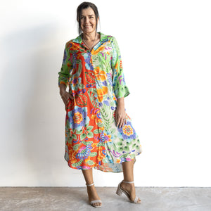 Resort Shirt Dress by Escape - Sofia - 10043