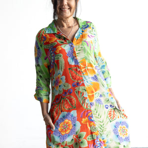 Resort Shirt Dress by Escape - Sofia - 10043