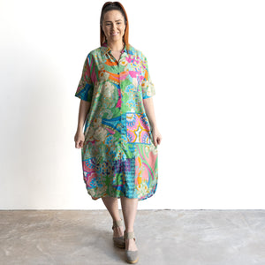 Resort Shirt Dress by Orientique Australia - Santa Cruz - 20132