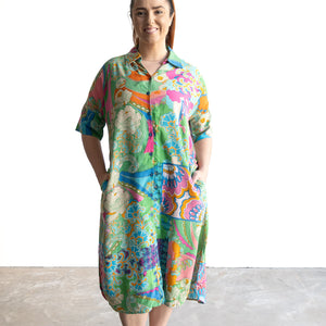 Resort Shirt Dress by Orientique Australia - Santa Cruz - 20132
