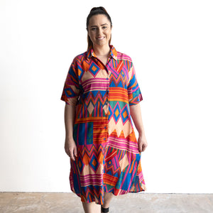 Resort Shirt Dress by Orientique Australia - Jacuma - 20126