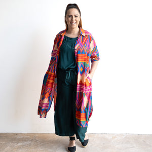 Resort Shirt Dress by Orientique Australia - Jacuma - 20126