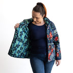 Reversible Quilted Coat by Orientique - Ivanova - 92136