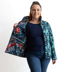 Reversible Quilted Coat by Orientique - Ivanova - 92136