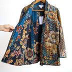 Reversible Quilted Coat by Orientique - Maluku - 23123