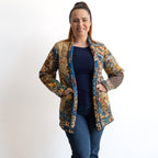 Reversible Quilted Coat by Orientique - Maluku - 23123