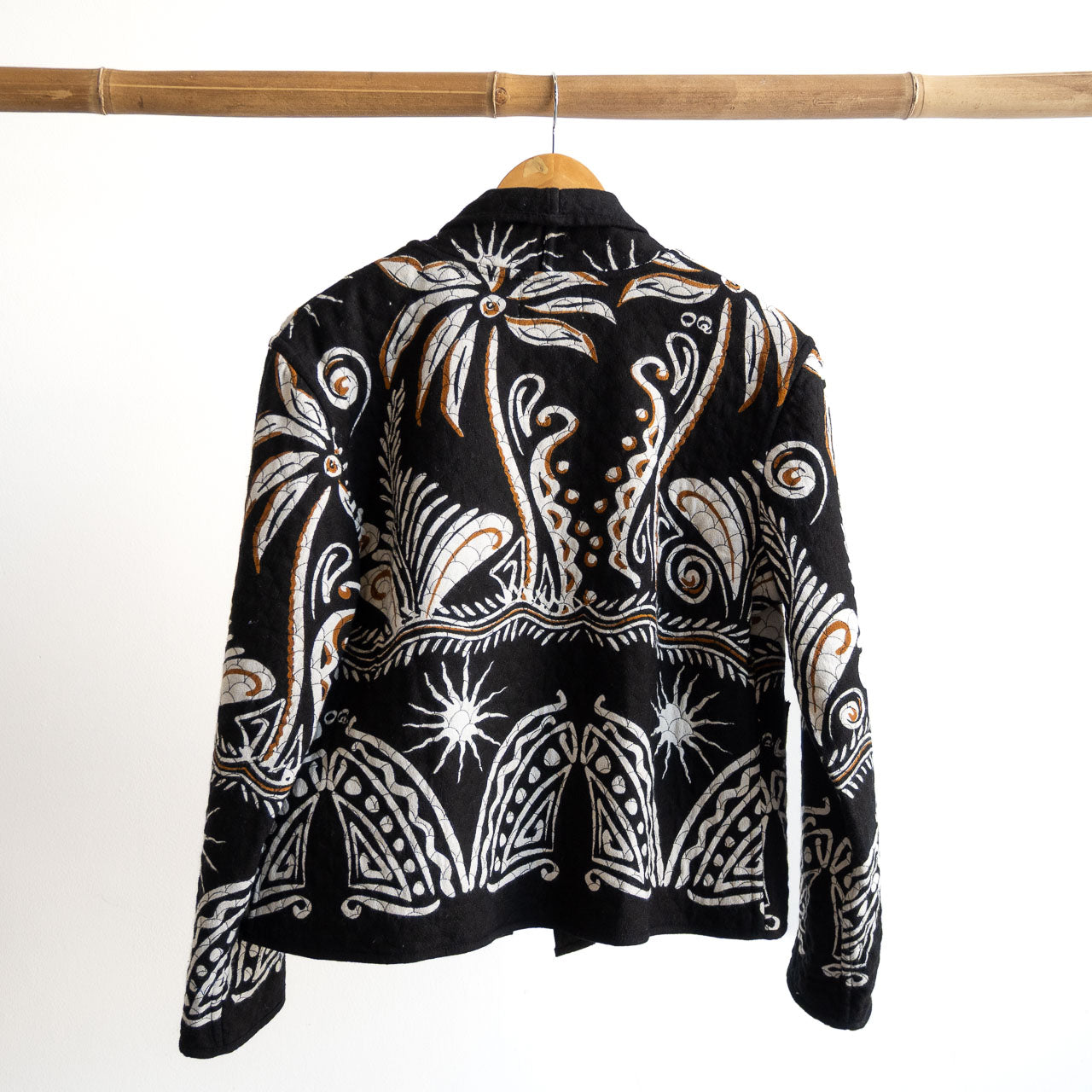 Reversible Quilted Crop Jacket by Orientique Australia - Indus - 42212