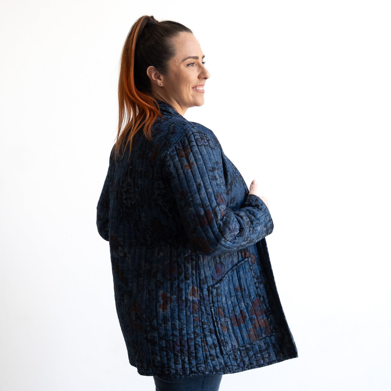 Reversible Quilted Jacket by Orientique - Tabriz - 23154