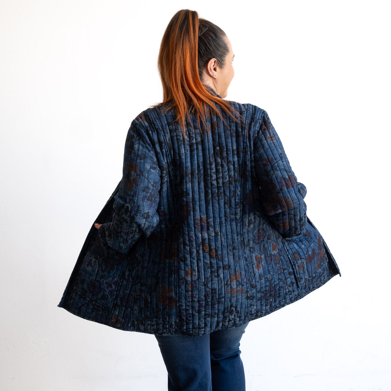 Reversible Quilted Jacket by Orientique - Tabriz - 23154