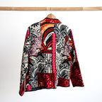 Reversible Quilted Press Stud Jacket by Orientique - Giza - 23102
