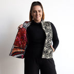 Reversible Quilted Vest by Orientique - Giza - 23101