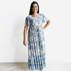 Classic Summer Maxi Dress by Orientique Australia - Rhodes - 81235 -  KOBOMO