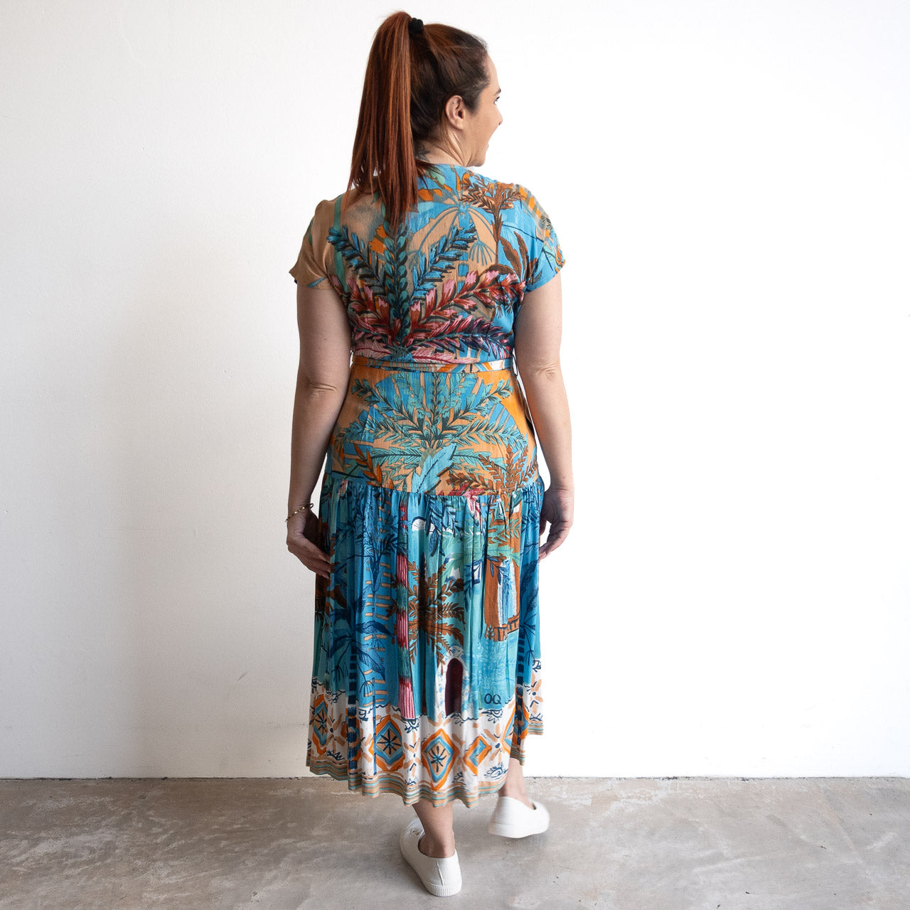 Riviera Button-through Dress - Casablanca - 21869