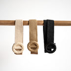 Paper-weave Stretch Belt - Round Buckle