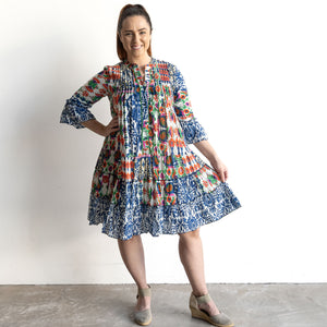 Ruffle Layer Dress by Orientique Australia - Buzios - 30207