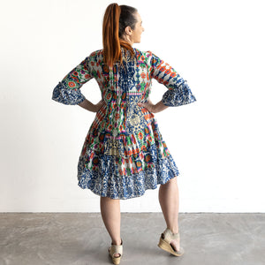 Ruffle Layer Dress by Orientique Australia - Buzios - 30207