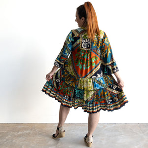 Ruffle Layer Dress by Orientique Australia - Cabo Fria - 40205