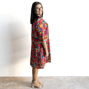 Ruffle Layer Dress by Orientique Australia - Peru - 71598