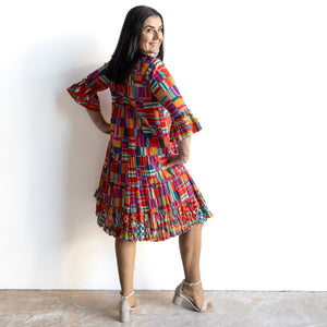 Ruffle Layer Dress by Orientique Australia - Peru - 71598