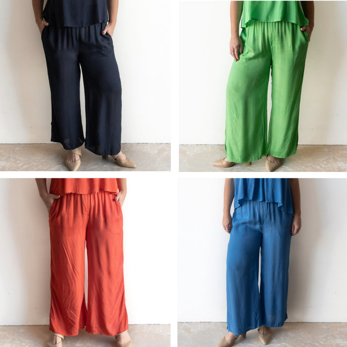 Shantung Lounge Pant by Escape - 36001