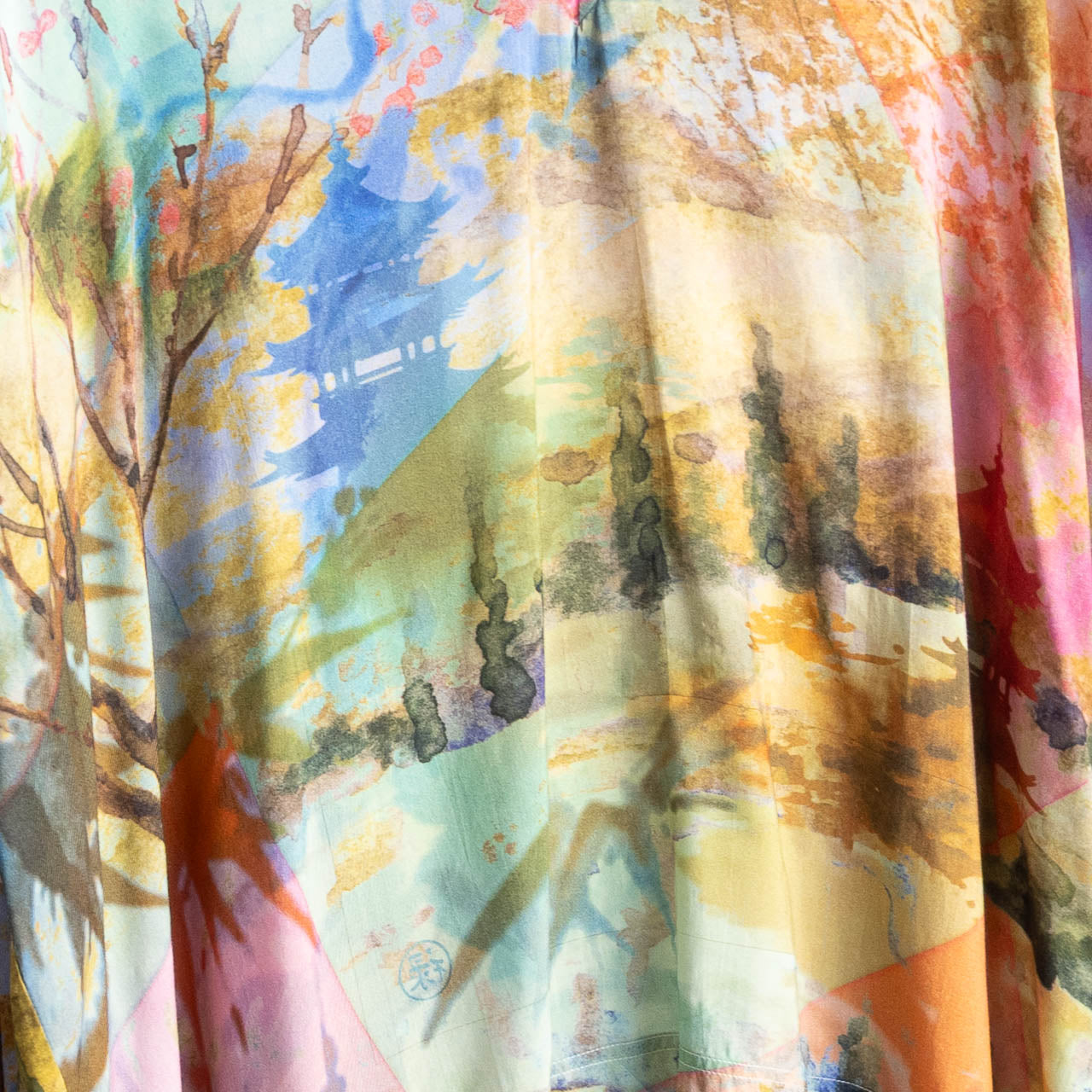 Silky Shift Dress by Orientique Australia - Scenic - 71604