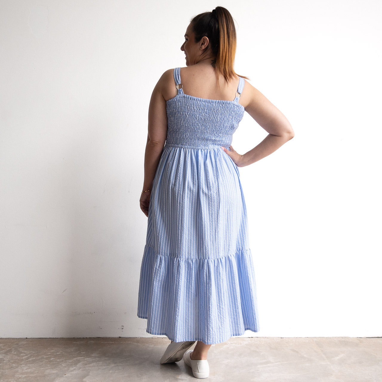 Seersucker Sundress - 40316