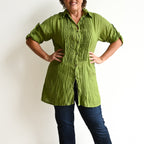 Shirtmaker Cotton Tunic Top