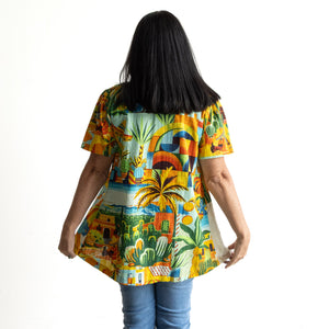 Short Sleeve Pocket Shirt by Orientique Australia - Guatemala - 32440