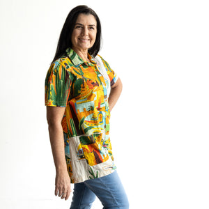 Short Sleeve Pocket Shirt by Orientique Australia - Guatemala - 32440