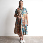 Short Sleeve Shirt Dress - Gordes - 21860