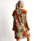 Short Sleeve Tunic Dress - Perpignan - 71007